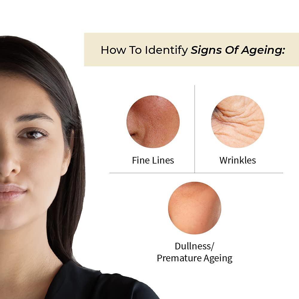 Vedix Face Serum, Customised Ayurvedic Prastha FirmRestore Face Serum, Anti Aging Serum With Bakuchi + Daruharidra + Sariva for Ageing Skin - 20 ml