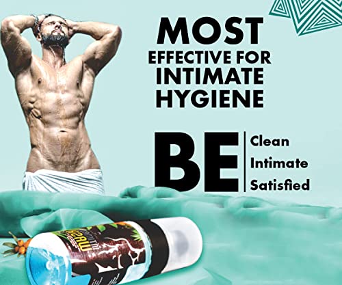 UrbanGabru Intimate Wash For Men 100 ml | Men's Hygiene Wash - Gently Cleanses Intimate Area | Private Part Wash | Maintains pH balance | Anti-Itching & Anti-Fungal | Paraben & Sulphate Free