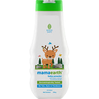 Mamaearth dusting powder with organic oatmeal & arrowroot powder for Babies, 150g