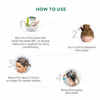 INDUS VALLEY Henna Powder Brown, 300 Grams