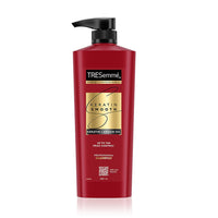 TRESemme Keratin Smooth Shampoo 580 ml, With Keratin & Argan Oil for Straighter, Shinier Hair - Nourishes Dry Hair & Controls Frizz, For Men & Women