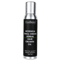 EcoBerry Moringa Small Onion Herbal Hair Growth Oil For Hair Growth, Strengthens Hair Follicles, Reduces Hair Breakage & Dandruff & Dry Scalp
