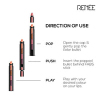 RENEE Lipstick FAB5 (Matte) & Lipstick FAB5 Nude (Matte)