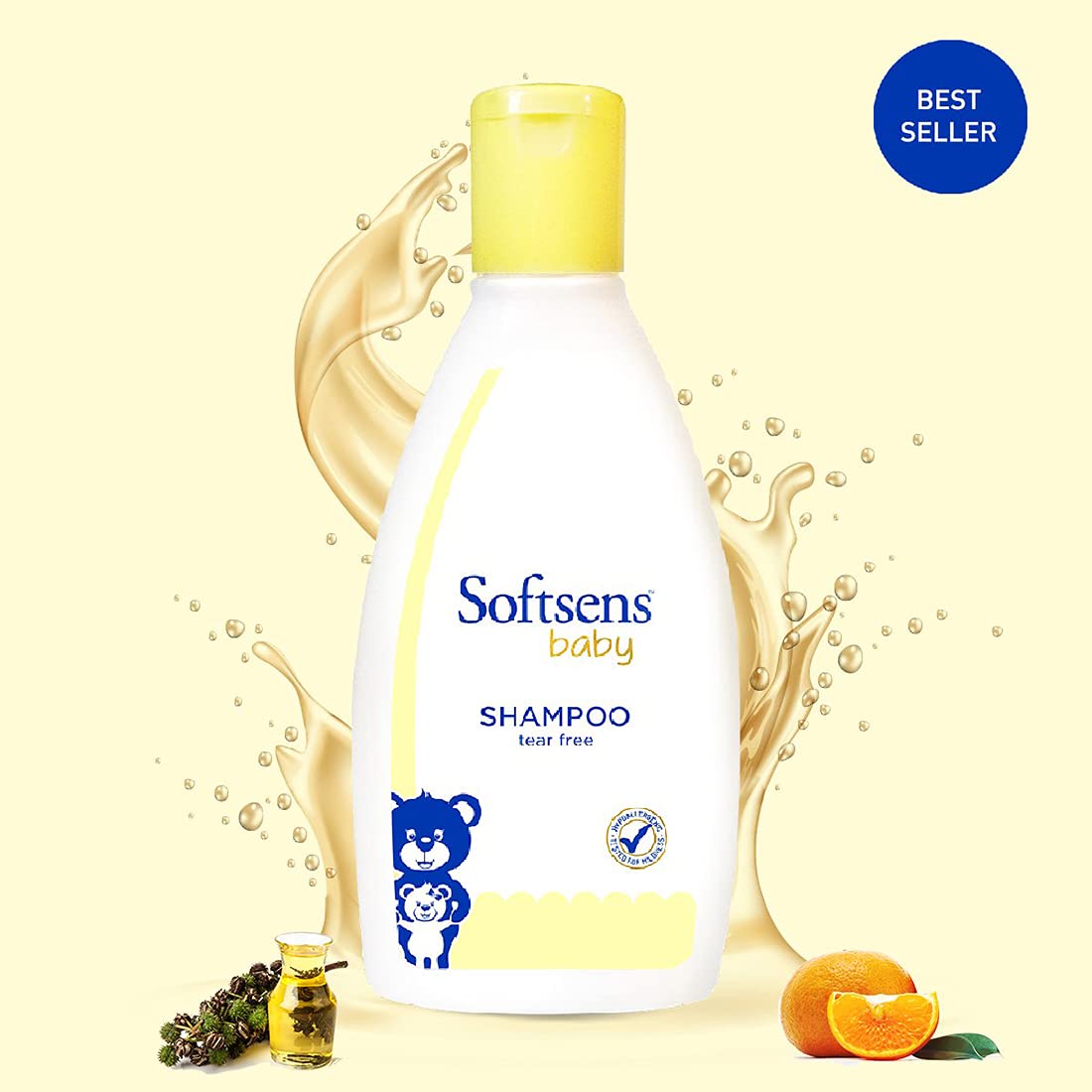 Softsens Baby Hair Care Duo - Hair Oil 100ml and Shampoo 200ml