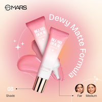MARS Drip Lip Mist for Women (4.5 ml) (06-Cocoa Drip) Liquid Blush Hour | Dewy-Matte Finish | Highly Pigmented | Lightweight & Long-Lasting Formula | Effortless Application (12 ml) (03-SUNKISSED)