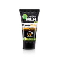 Garnier Men Power White Anti-Pollution Brightening Moisturiser,40g & Garnier Men, Face Wash, Brightening & Anti-Pollution, TurboBright Double Action, 100 g