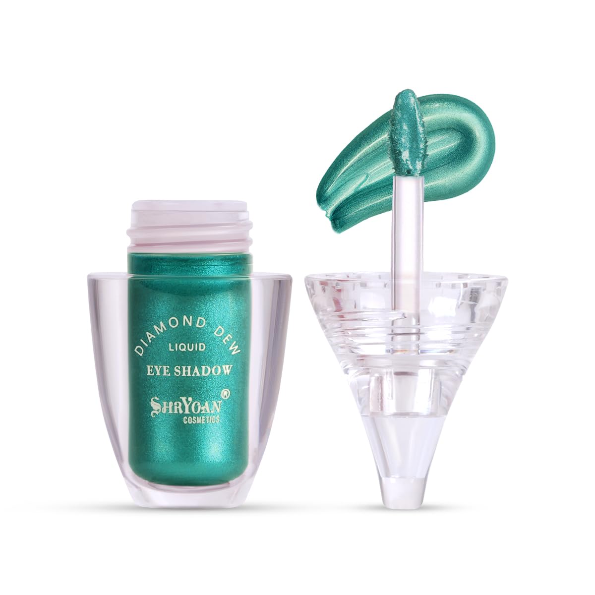 Shryoan Diamond Dew Matte Liquid Eyeshadow | Highly Pigmented Eyeshadow With Radiant Shimmer Finish | Non-Transfer, Instant Dry, Long Wearing Eyeshadow (5ml) (Shade-03)