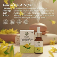 ZenAum Essences| Lavender, Ylang Ylang & Sandalwood Essential Oil | GMP, IFRA & ISO Certified |Pack Of 3-15ml Each