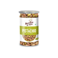 Berries And Nuts Premium Size Plain Pista Kernels | Pistachios without Shell, Unsalted Pista | 200 Grams | 1 Bottle of 200 Grams