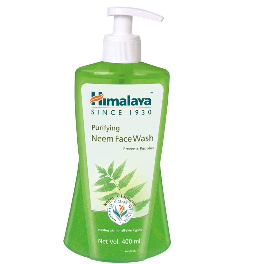 Himalaya Purifying Neem Face Wash, 400 ml And Himalaya Tan Removal Orange Face Wash, 100ml