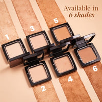 Charmacy Milano HD Cover Compact - 5, High-Definition Coverage, Matte Finish, Blurs Imperfections, Compact Size (8 gms)