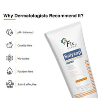 Fixderma 2% Salicylic Acid Face Wash for Oily Skin | Sulphate Free | Face Cleanser for Acne or Pimples | Acne Clearing Face Wash for Men & Women - 60 ML