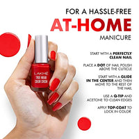 Lakmé True Wear Color Crush Glossy Finish Nail Polish, Long Lasting & Vibrant Nail Paint, 103, 6Ml