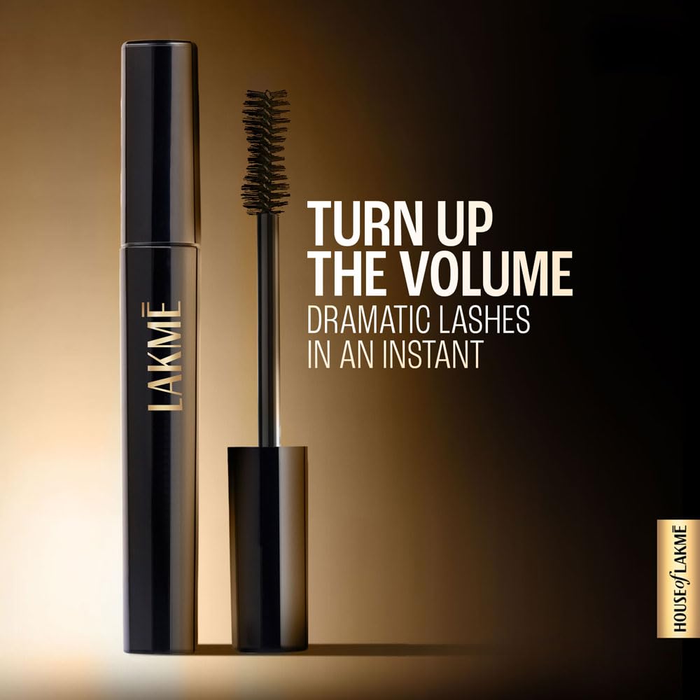 Lakmé UltimateGlam Volumizing Mascara Black 10ml