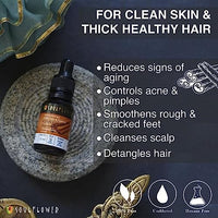 Soulflower Cinnamon Essential Oil for Skin Care, Hair Care, Hydrating | 100% Pure, Natural, Undiluted Cinnamon Essential Oil 15ml