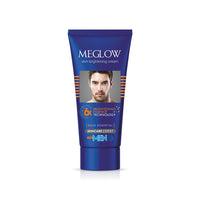 Meglow Premium Face Cream for Men 50g With Mild Aloe Vera Fragrance|SPF 15|Paraben Free|with Vitamin E, Aloevera and Cucumber Extracts Helps to Brightening & Moisturize Skin