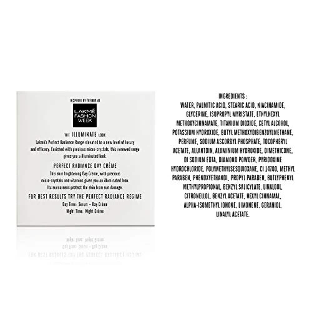 Lakmé Absolute Perfect Radiance Skin Brightening Day Cream, 28 G