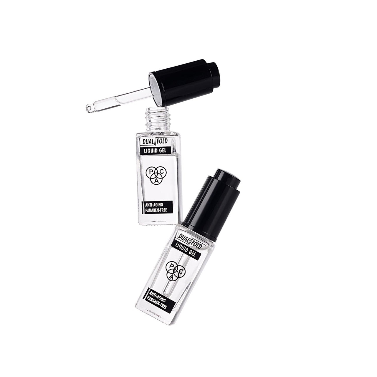 PAC Dual-Fold Liquid Gel | Makeup Mixing Liquid for Fixing Dry Gel Eyeliners & Mascara | Transparent Makeup Reviver | 7ml
