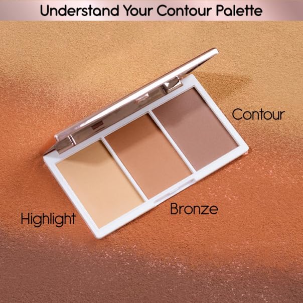 Kay Beauty Contour & Highlight Pro Palette - Contour Genius (15gm)