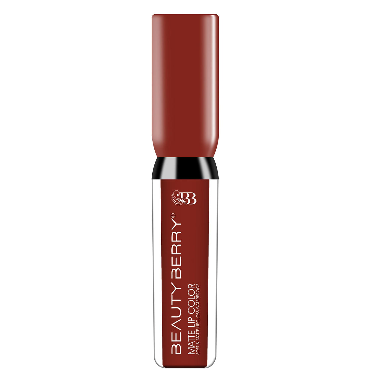 Beauty Berry Soft & Matte Waterproof Lip Color Liquid Lipstick - Rich Pigment, Long Lasting, Non-Transfer With Vitamin E (Pueblo-20, 1)