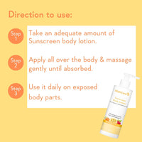 WishCare SPF 50 Head to Toe Combo for Sun Protection (200ml+50ml+5gm)