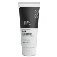 ThriveCo Hair Thickener Volumizing Serum | For Fine, Thinning Hair | Gives Instant Hair Volume & Density | With Pea Peptide & Rosemary | For Men & Women | Vegan, Cruelty-free & Dermat-Tested | 100ml