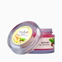 Vedistry Moha: Lip Scrub 12 Gms|Reduction In Dark Lips & Pigmentation|Heals Dry & Chapped Lips|Enriched With Shea Butter, Honey Vitamin E, And C, This Nourishing Lip Scrub Locks In Moisture.