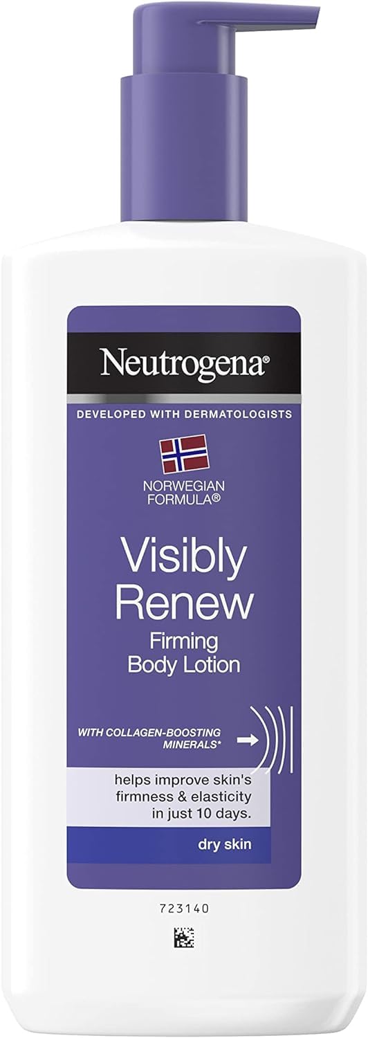 Neutrogena Visibly Renew Firming Body Lotion with collagen-boosting minerals for Dry skin 400ml