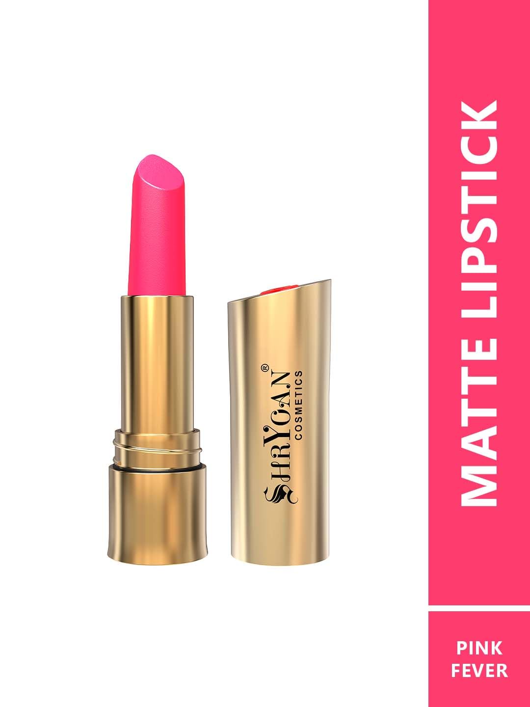 Shryoan Women's Long Lasting Non-Transfer Matte Lipstick| Smudge & Waterproof Lipstick With 24 Hr Stay (Shade 07)