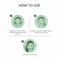 INDUS VALLEY Organic Ayurveda Fresh Aloe Vera & Cucumber Water Pore Tightening Skin Toner - (250ml)