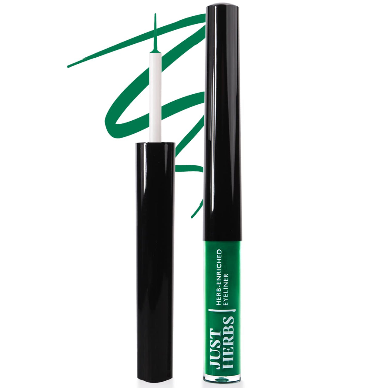Just Herbs Gel Eyeliner Waterproof And Smudge Proof & Eyeliner Waterproof And Smudge Proof Combo, Multicolor, Matte Finish