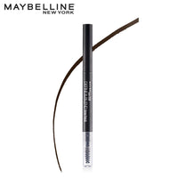 Maybelline New York Brow Pencil, With Spoolie, Long-lasting and Natutal-looking Results, Define & Blend Brow Pencil, Grey Brown, 0.16 g (Pack of 2)