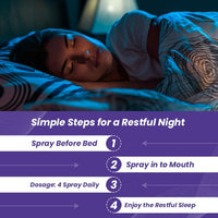 NutriQuint Sleep Melatonin Spray for Men & Women| Melatonin 2mg per Serving Oral Solution | Cranberry Flavor | Spray For Disturbed Sleep | Sleep Supplement | 30 ml - 240 Sprays