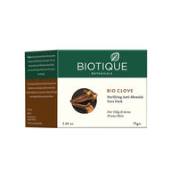 Biotique Bio Neem Purifying Face Wash, 200ml & Bio Clove Purifying Anti Blemish Face Pack, 75g