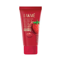 Lakmé Blush & Glow Exfoliating Face Wash with Vitamin C Serum, Hydrating and Gentle Facewash with Strawberry Fruit Extracts, 150gm