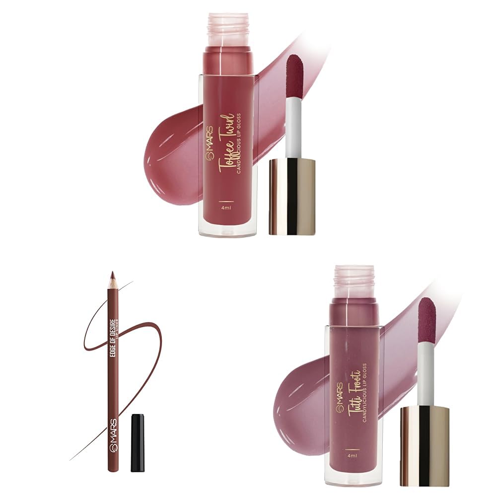MARS Candylicious Gloss, Matte Liner, High Shine Gloss