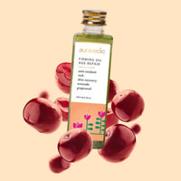 Auravedic Avocado Oil Grapeseed Oil firming body oil after bath for daily use 100 ml body oil for winter body oil for glowing skin anti aging face body massage oil for full body anti aging serum oil