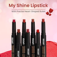 Swiss Beauty My Shine Creamy Lipstick with Vitamin E | Long Lasting Lipstick with Shiny finish | Shade- Pink Victoria, 1.5gm