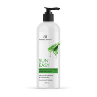 Botanic Hearth Sun Easy 100% Natural Aloe Vera After Sun Lotion, 250 ml - Soothing & Hydrating Sunburn Relief, Non-Greasy Formula Men & Women