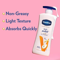 Vaseline Sun Protect SPF 30 Body Lotion, Reduces Tan Lines in 7 Days, UVA + UVB PA+++ Sun Protection, 400ml