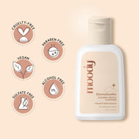 Moody Derma Soothe Barrier Repairing Face Wash Cleanser With Ceramide, Vitamin E & Rice Extract | Face Wash For Combination Skin | Sensitive Skin Face Wash | Glowing Skin | Suitable For All Skin 120 ml