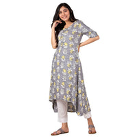 in. fuse by Shoppers Stop Printed Rayon Round Neck Womens