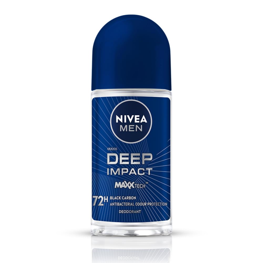 NIVEA MEN Deep Impact Freshness Deodorant Roll-on - For MEN, 50ml