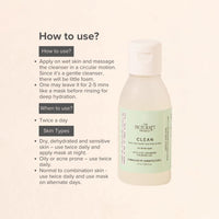 THE FACECRAFT PROJECT Cleanser|Moisture-Rich | entle Gel Face Cleanser | Soap-Free |Deep Hydration Dual-Use Mask |Removes Impurities |Balances Sebum |Soft & Supple Skin |Daily Skincare Routine (25ml)