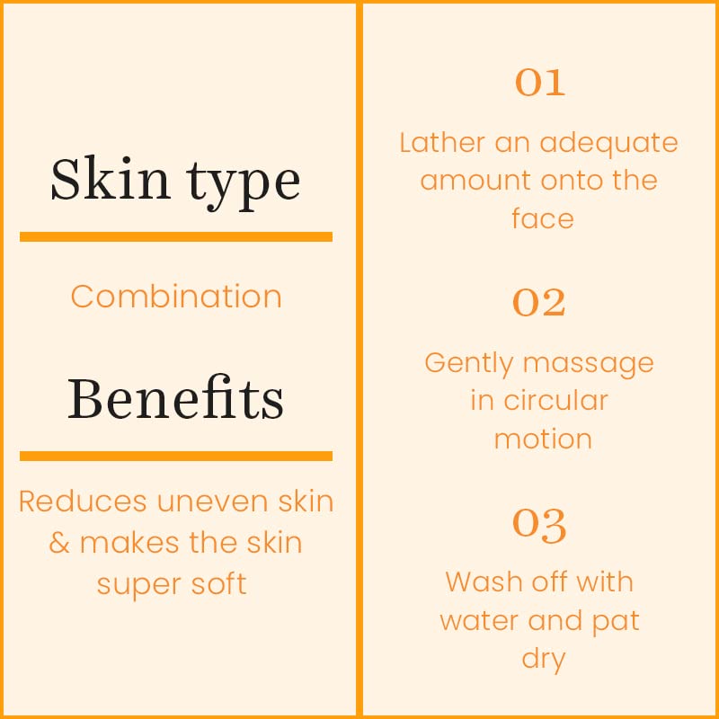 O3+ Vitamin C Face Wash Glow For Daily Brightening & Gentle Cleansing 60g & O3+ ALPHA MEN Acno D-TAN Scrub With Hyaluronic & Mint 50g - Detan Scrub for TAN removal Combo