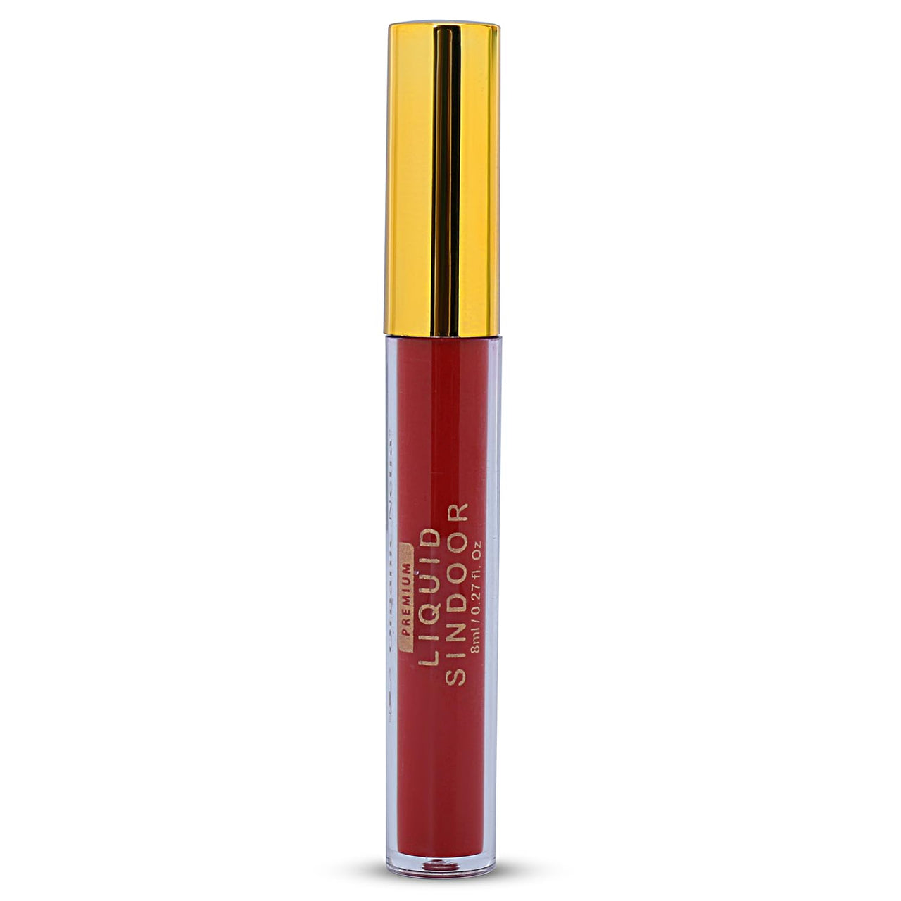 Organic Netra Liquid Sindoor Kumkum Waterproof Long Lasting Smudge Proof Pure and Natural Maroon Color Enriched with Organic Ingredients 8ml (Red)
