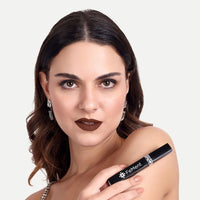 FeMent Clean Beauty Matte Liquid Lipstick For Women, Highly Pigmented, Long Lasting, TransferProof, Lip Makeup, Smudge Proof - 6.5 ML (GOAT)