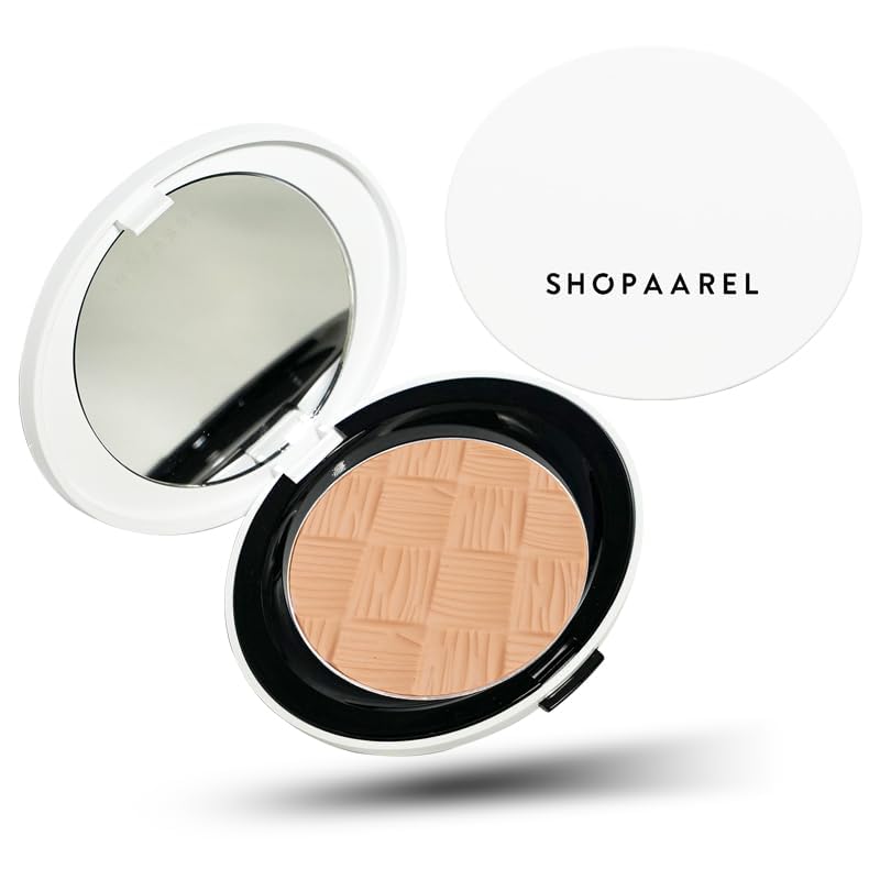 SHOPAAREL True Matte Compact Powder that Protects Skin from Sun, Absorbs Oil, Sweat and helps you to stay fresh (06)