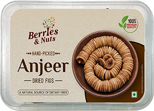 Berries and Nuts Premium Afghani Anjeer | Dried Figs, Sukha Anjir | 800 Grams