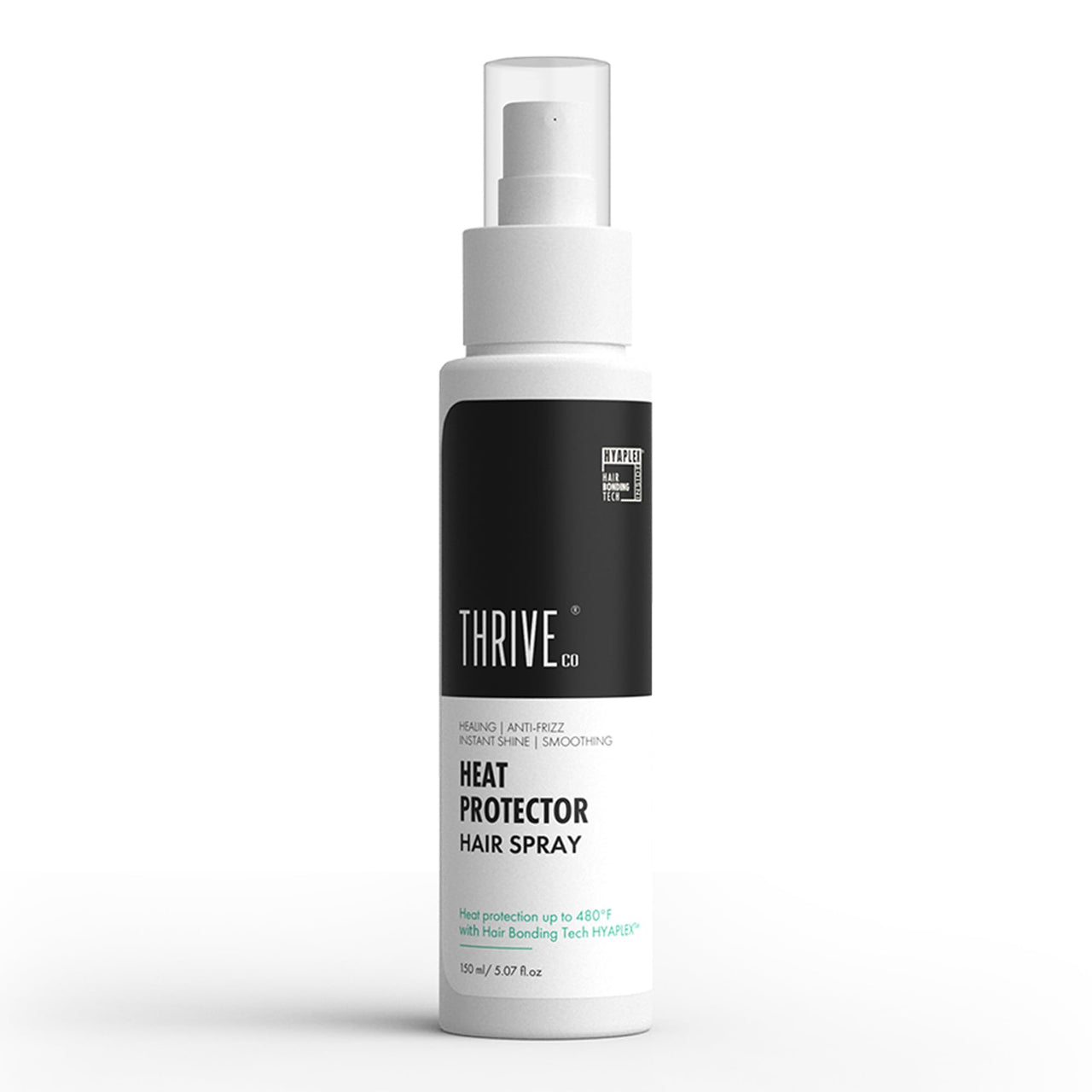 ThriveCo Pro Hair Styling Kit - HEAT PROTECTOR HAIR SPRAY (150ml) + Frizz Tamer (xxml)| With Up To 480°F Heat Protection | 12+ HOURS SHINE | Instantly Reduces Frizz & Flyaways